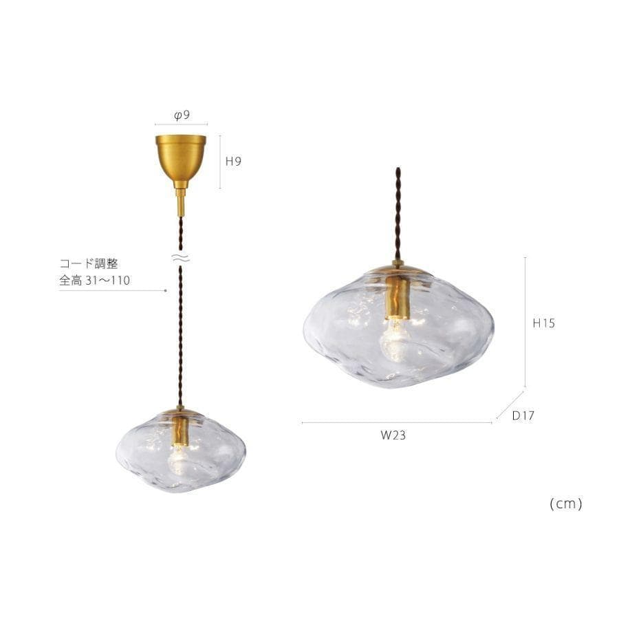 インターフォルム ネロン ペンダントライト グレー LT-4264 GY