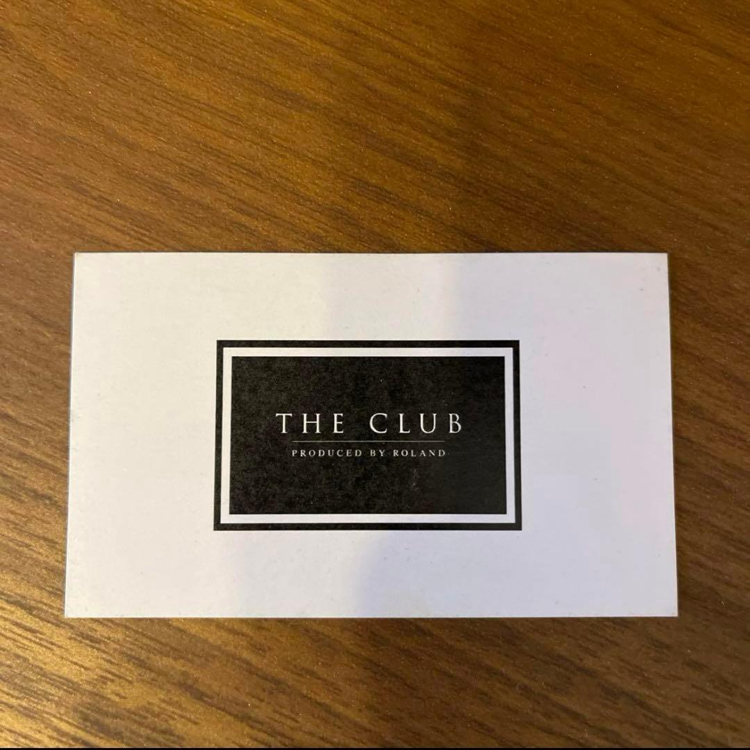 ローランド【THE CLUB】時代 名刺