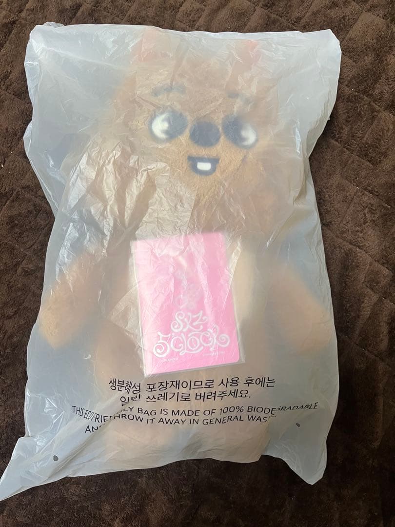 SKZOO ハンクォッカ テディベア 5'clock ハン　StrayKids