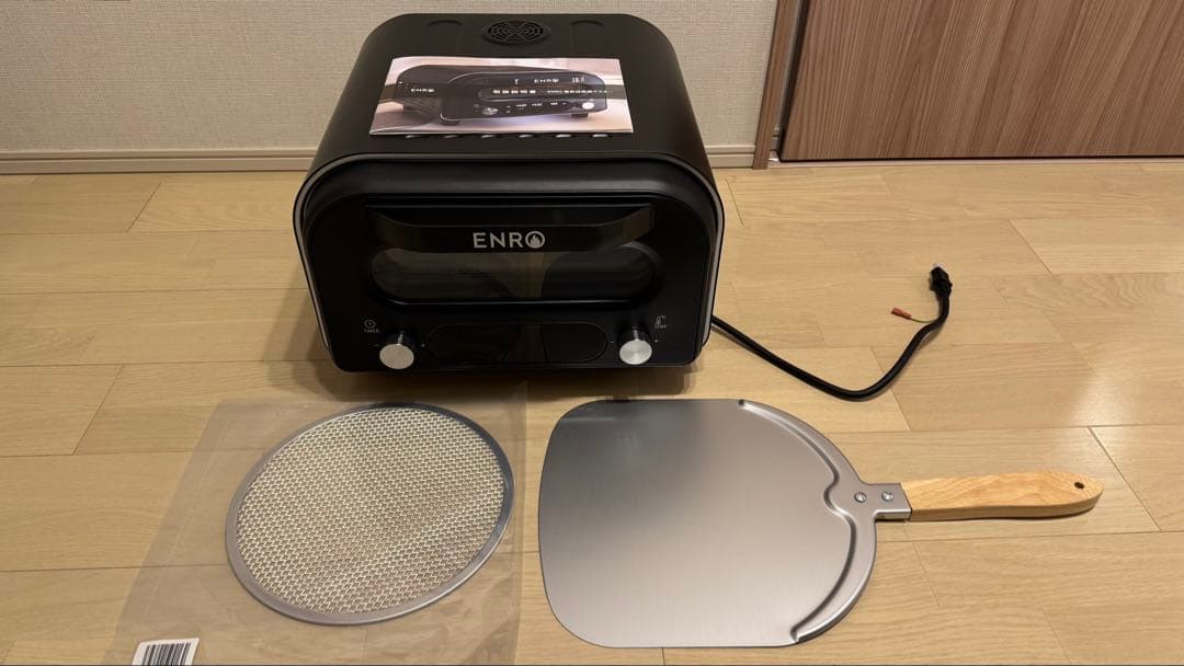 【新品未使用】ENRO 450℃ピザ窯 電気式窯焼マスター ENRO-006