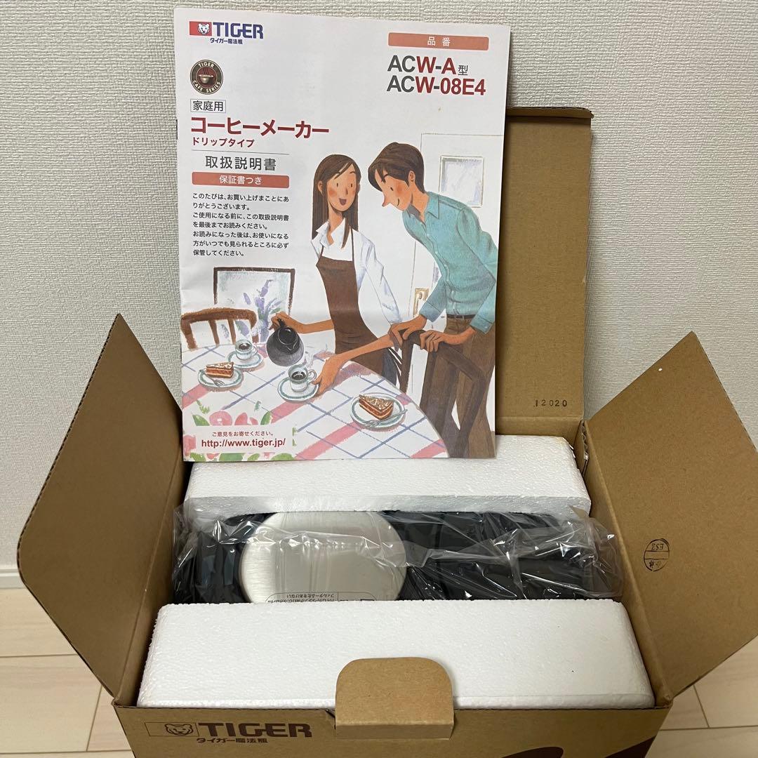 TIGER コーヒーメーカー　カフェブラック ACW-A080-KQ