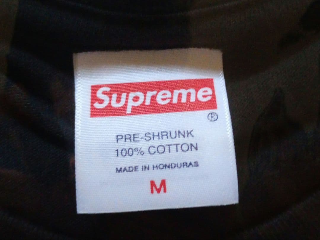 Supreme / man Tee (M) 黒