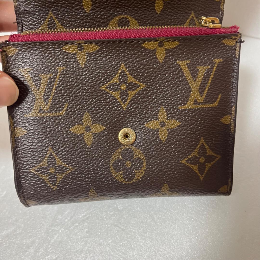 ルイヴィトン　モノグラム　財布　フューシャ　アリアンヌ　M62036