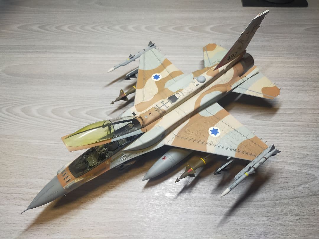 JMC2011入選作品　ハセガワ　1/48　F-16I　イスラエル空軍