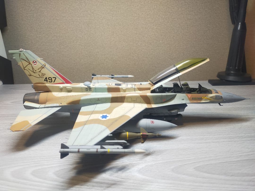JMC2011入選作品　ハセガワ　1/48　F-16I　イスラエル空軍