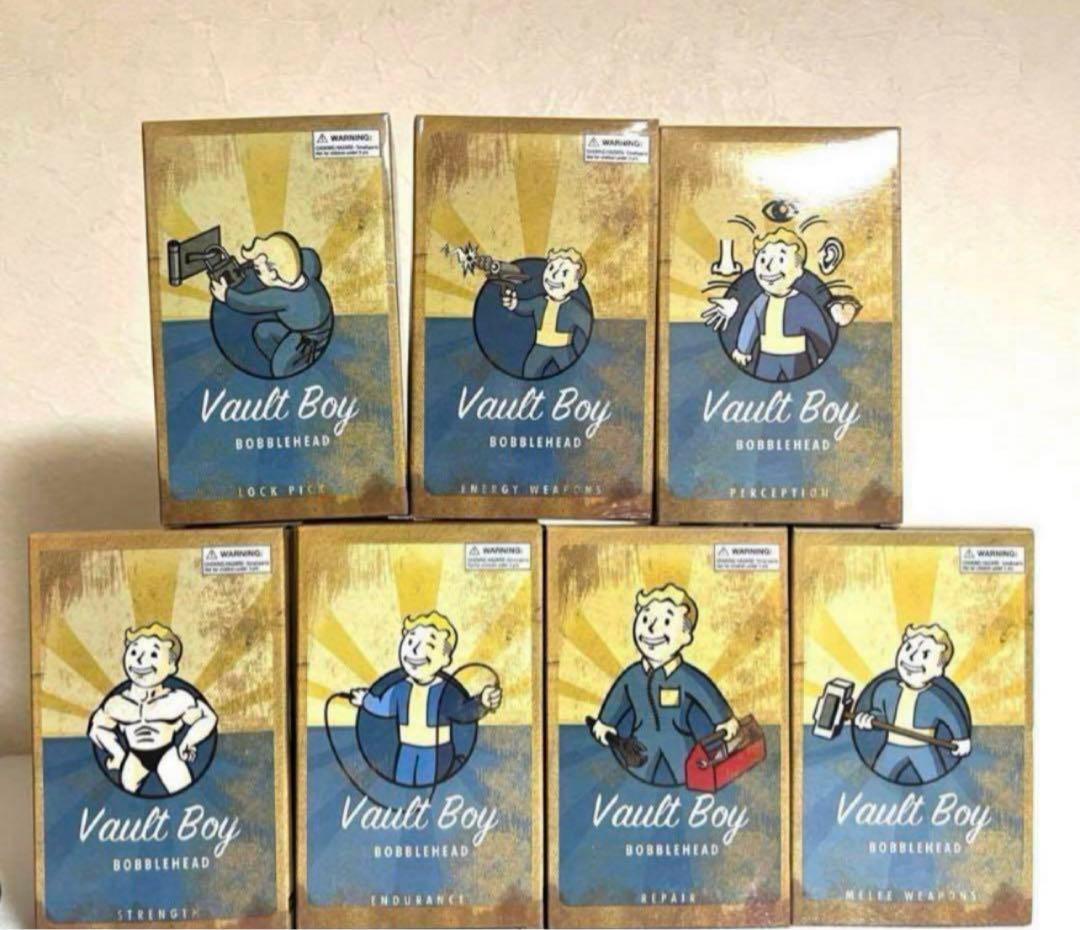 国内最安値7体フルセットフォールアウト4 フィギュアセット ボブルヘッド7体