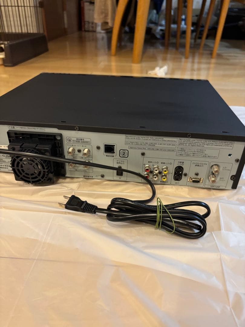 HＤＤ搭載ビデオ一体型ＤＶＤ250プレーヤー