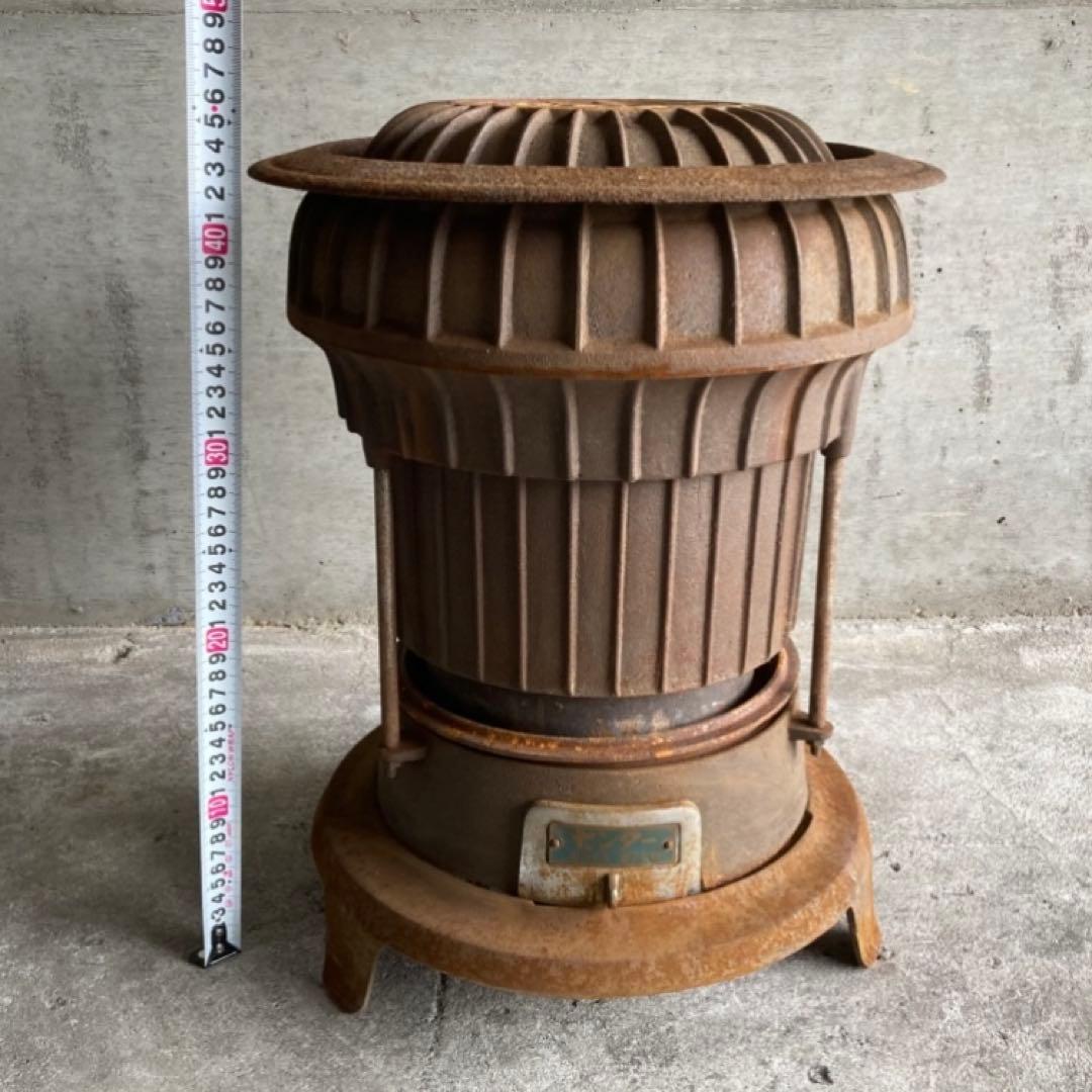 CENTER 薪ストーブ ダルマ 鋳物 鉄製 シャビー レトロ ヴィンテージ
