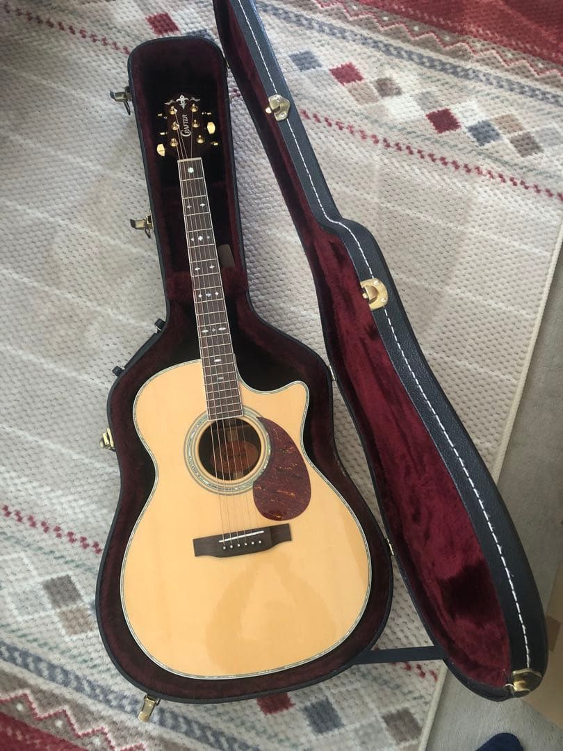 CRAFTER アコースティックエレアコ　ハードケース付き