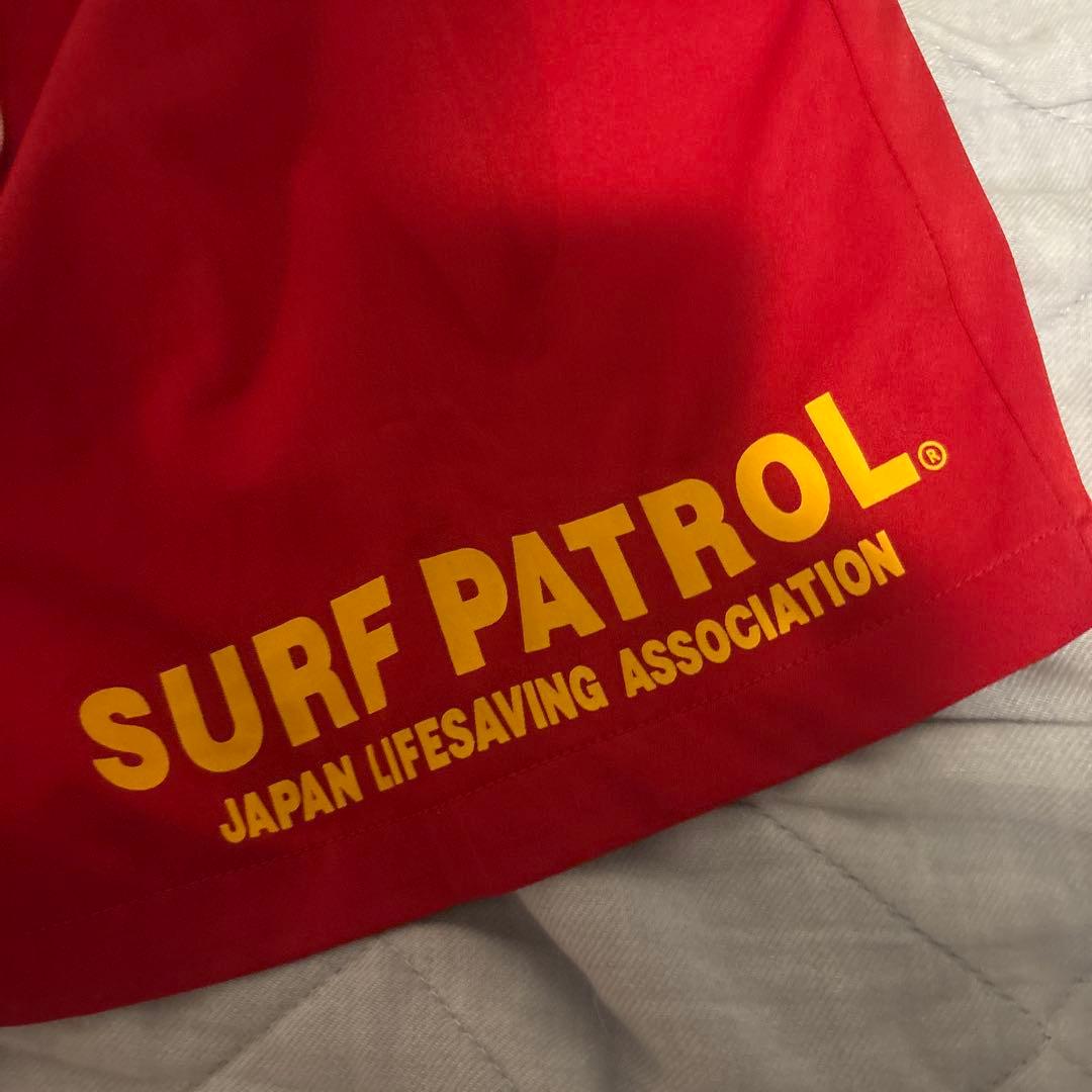 SURF PATROL ラッシュガード 赤/黄と短パンセット
