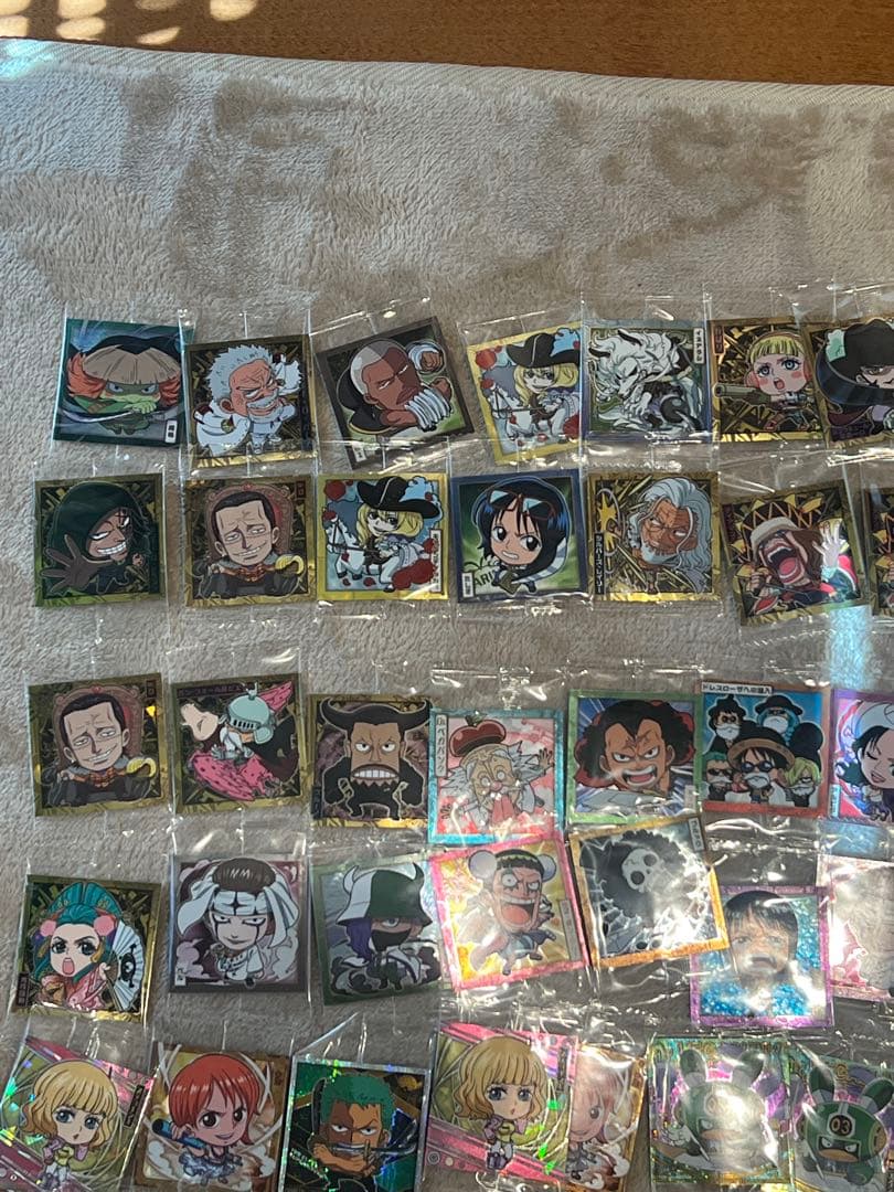 ドラゴンボール ワンピース 鬼滅の刃 シール カード まとめ売り レア多数