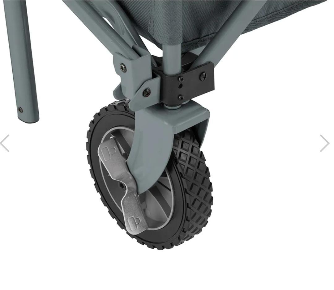 コールマン アウトドアワゴン キャリーカート グレー カート 一回使用のみ