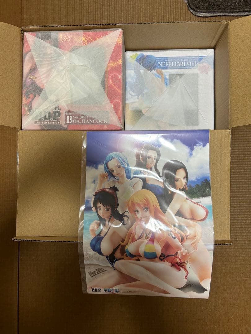 POP【新品】未開封　ボア・ハンコック&ネフェルタリ・ビビ　女王&女帝2体セット