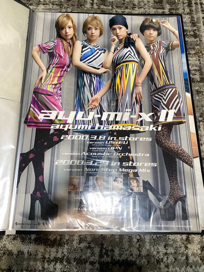 浜崎あゆみ B2 ポスター ayu mi x 2