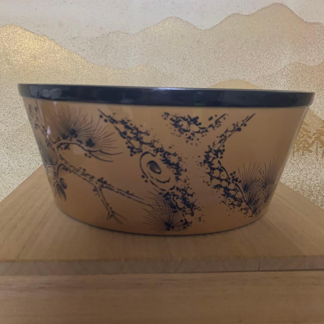 人国国宝　巨匠　前大峰　輪島塗　沈金　松之盛器　水指
