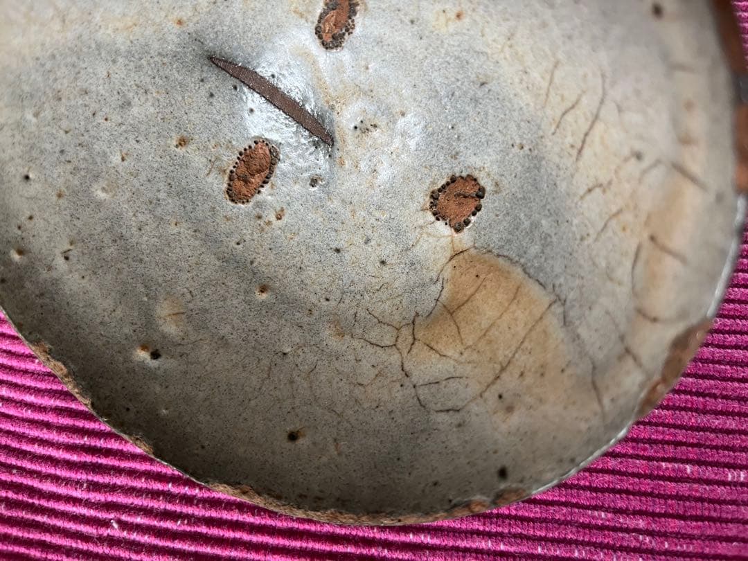 李朝時代粉青茶碗 ？箱付き