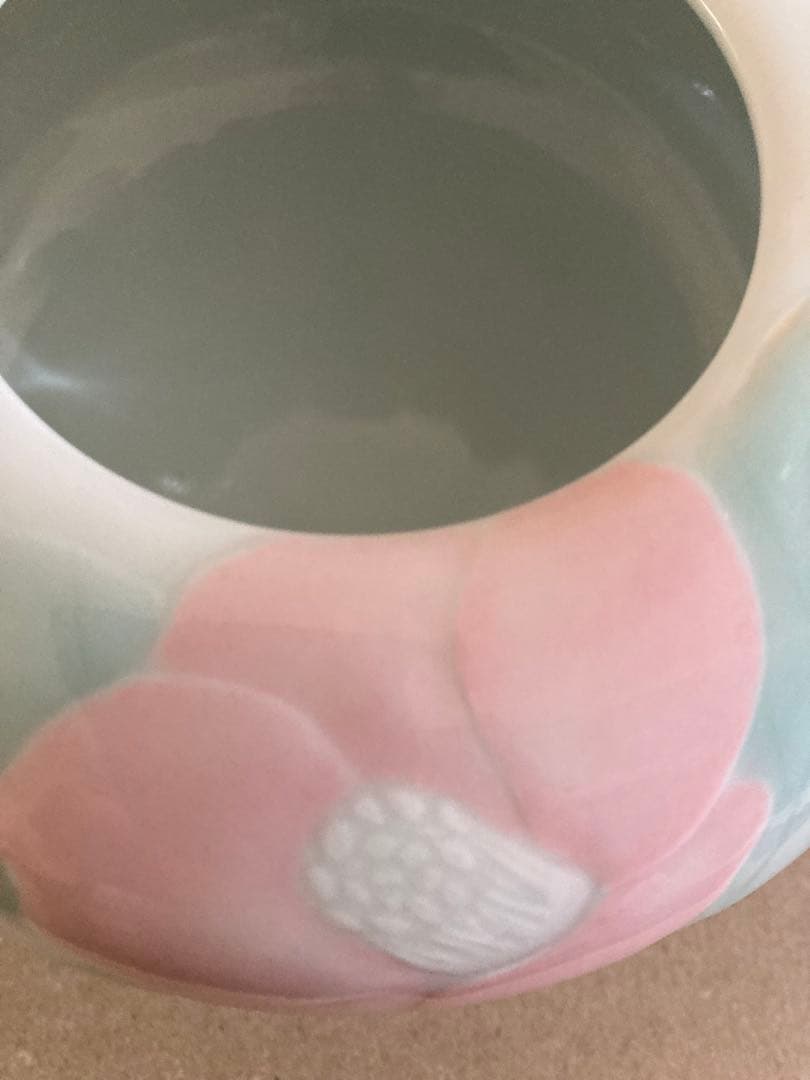 香炉 丸山輝悦作 『椿文香炉』 桐箱入り