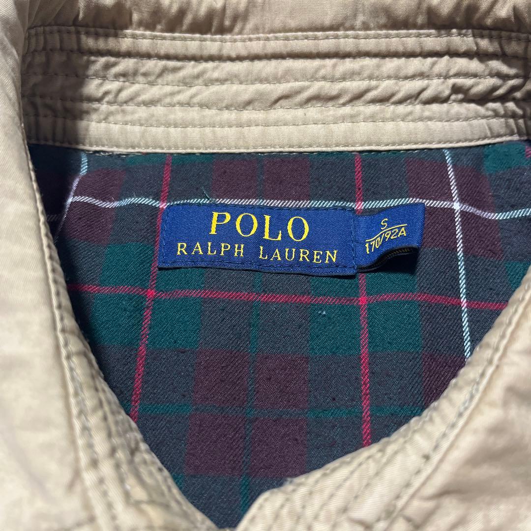 【美品】Ralph Lauren POLO スイングトップ ベージュ S