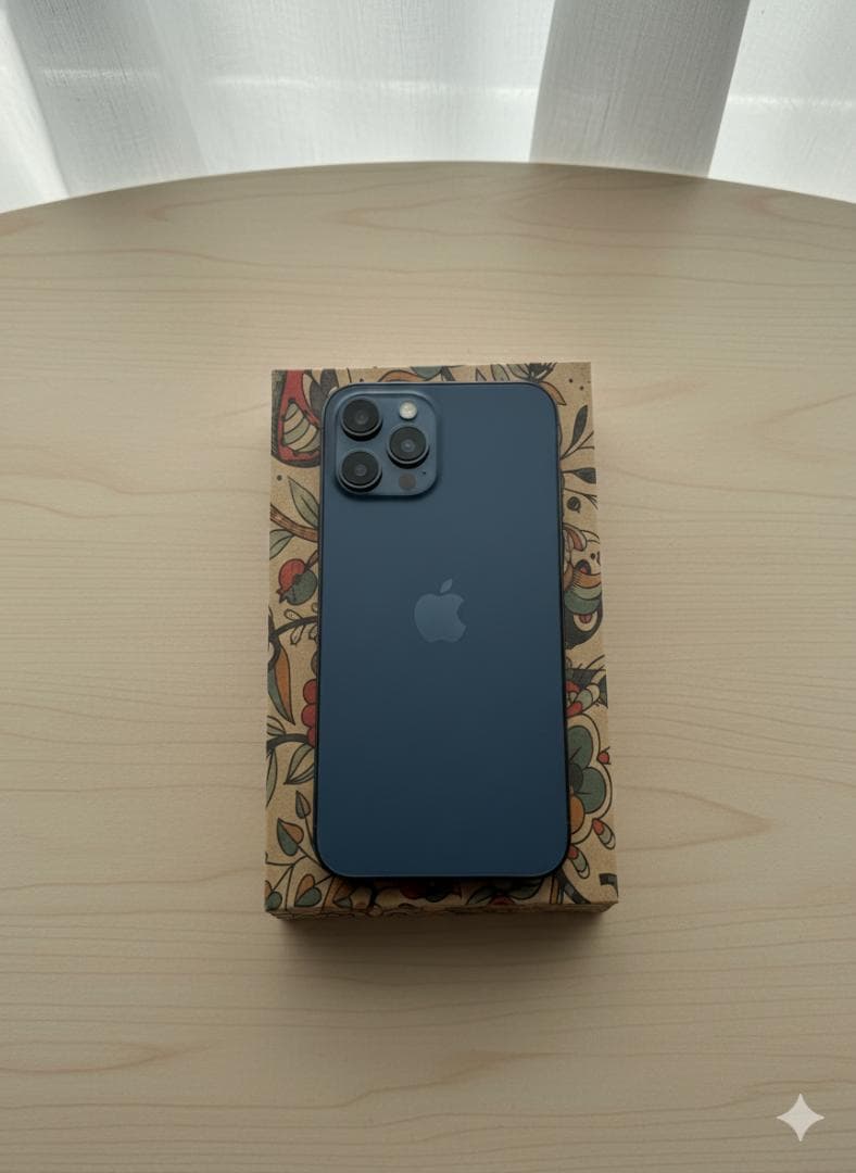 【中古美品】iPhone 12 Pro Max 512GB パシフィックブルー