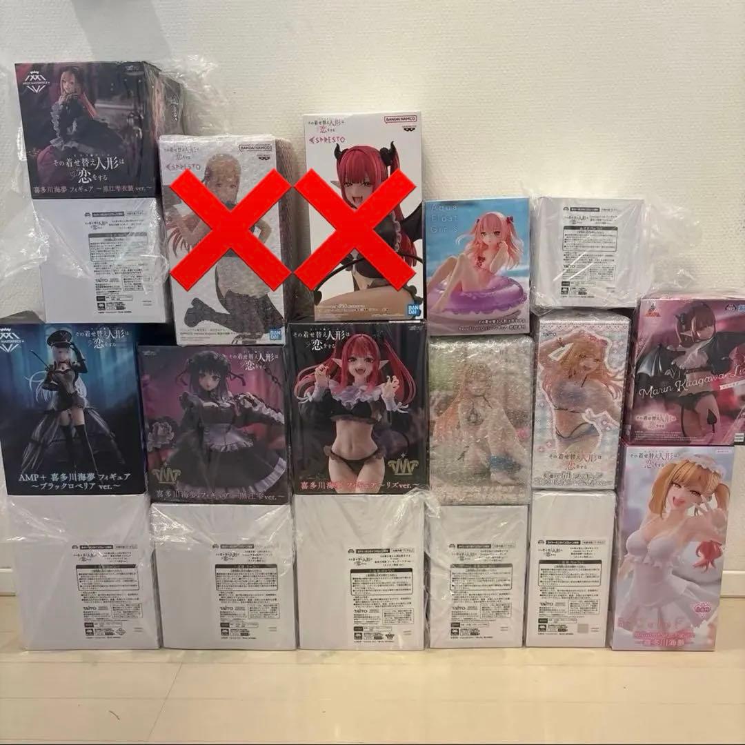 新品未開封 　その着せ替え人形は恋をするフィギュア　18点セット