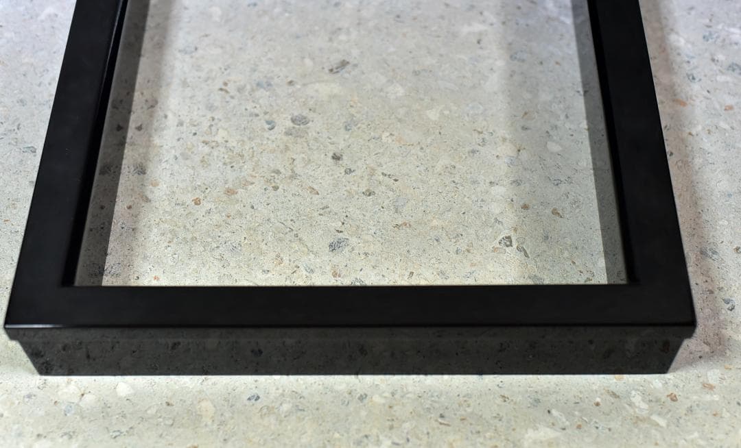 真塗炉縁、美品　囲炉裏/共箱　お茶道具