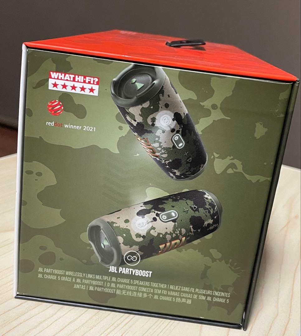 JBL CHARGE5 Bluetooth スピーカー スクワッド