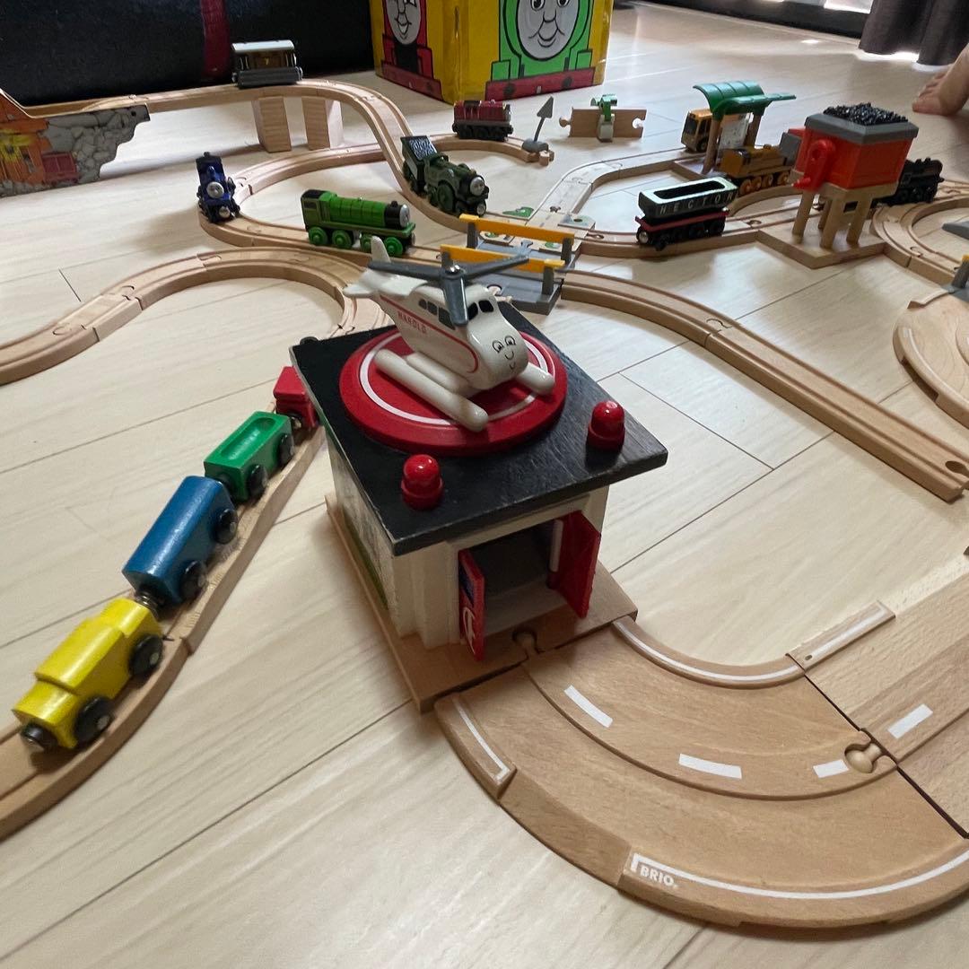 【確認用写真】ラーニングカーブ きかんしゃトーマス 木製レール