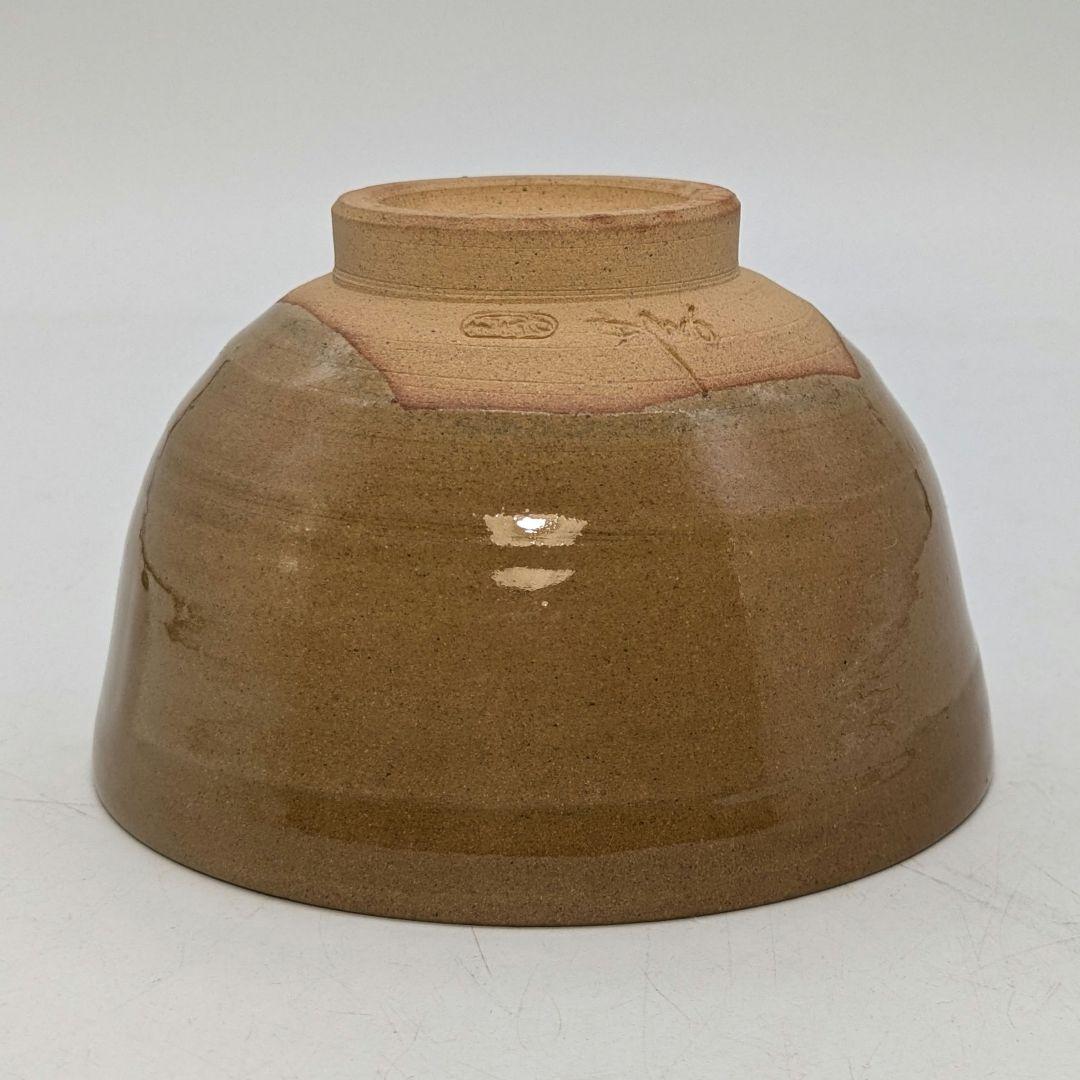 黒井慶雲 虫明焼 茶盌 共箱共布栞 抹茶碗 抹茶茶碗 茶道具 茶器 食器 工芸品