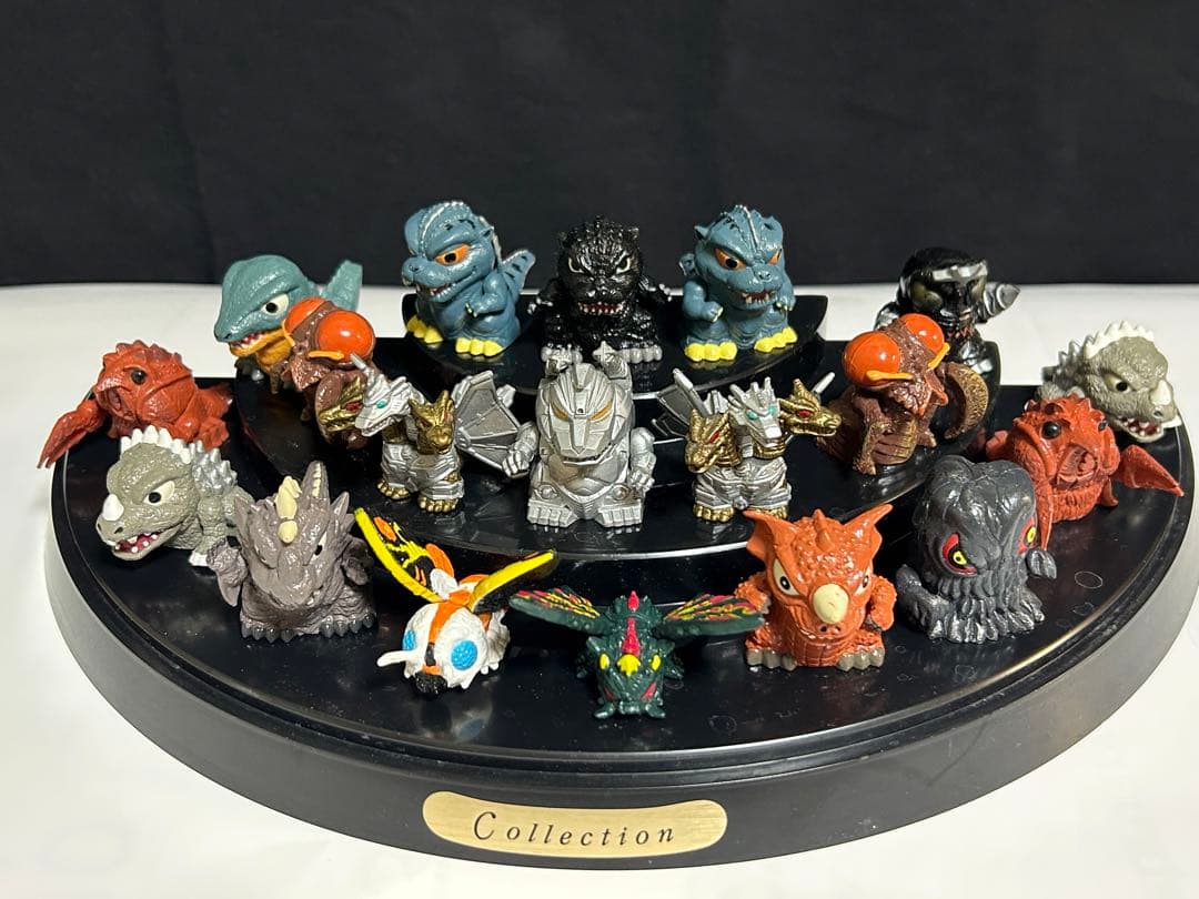 【レトロ】 ゴジラ ソフビ 指人形 19体＋α