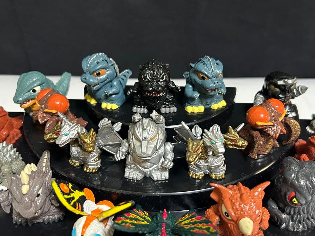 【レトロ】 ゴジラ ソフビ 指人形 19体＋α