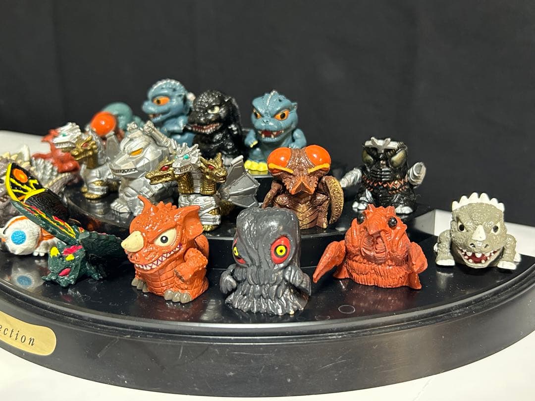 【レトロ】 ゴジラ ソフビ 指人形 19体＋α