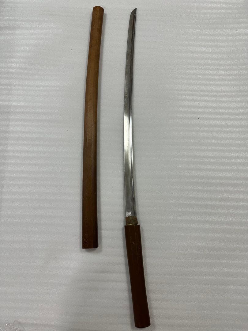 居合練習刀 白鞘　鞘付き長さ約101cm 鞘抜き737g