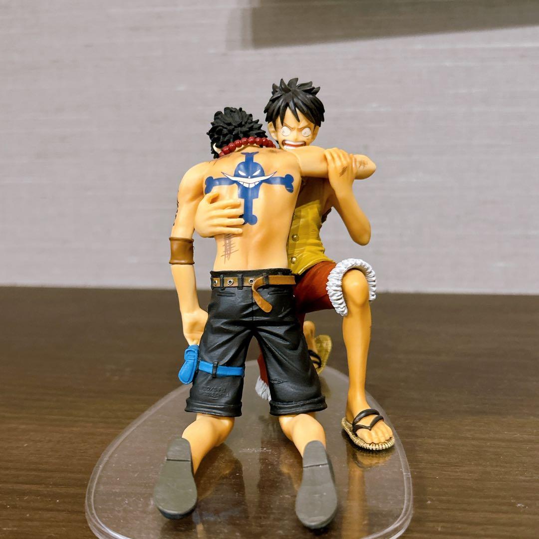 ワンピース ルフィ エース サンジ ゼフ フィギュア ドラマティックショーケース