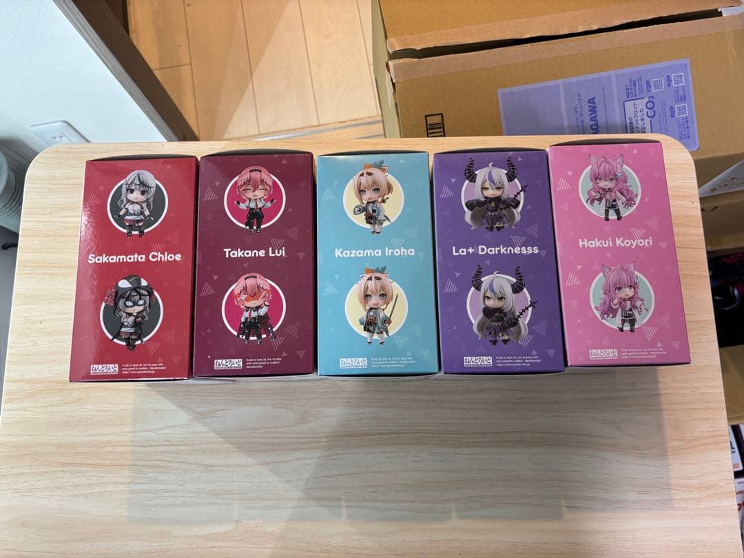 ねんどろいど ホロライブ　秘密結社holoX 5個セット