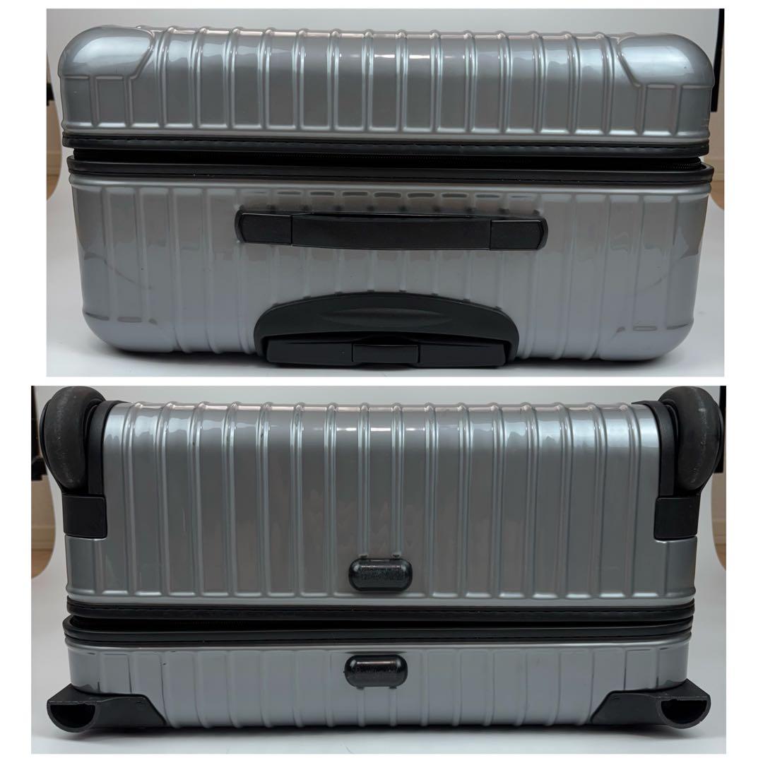 リモワ サルサ 82L キャリー スーツケース 2輪 大容量 シルバー グレー