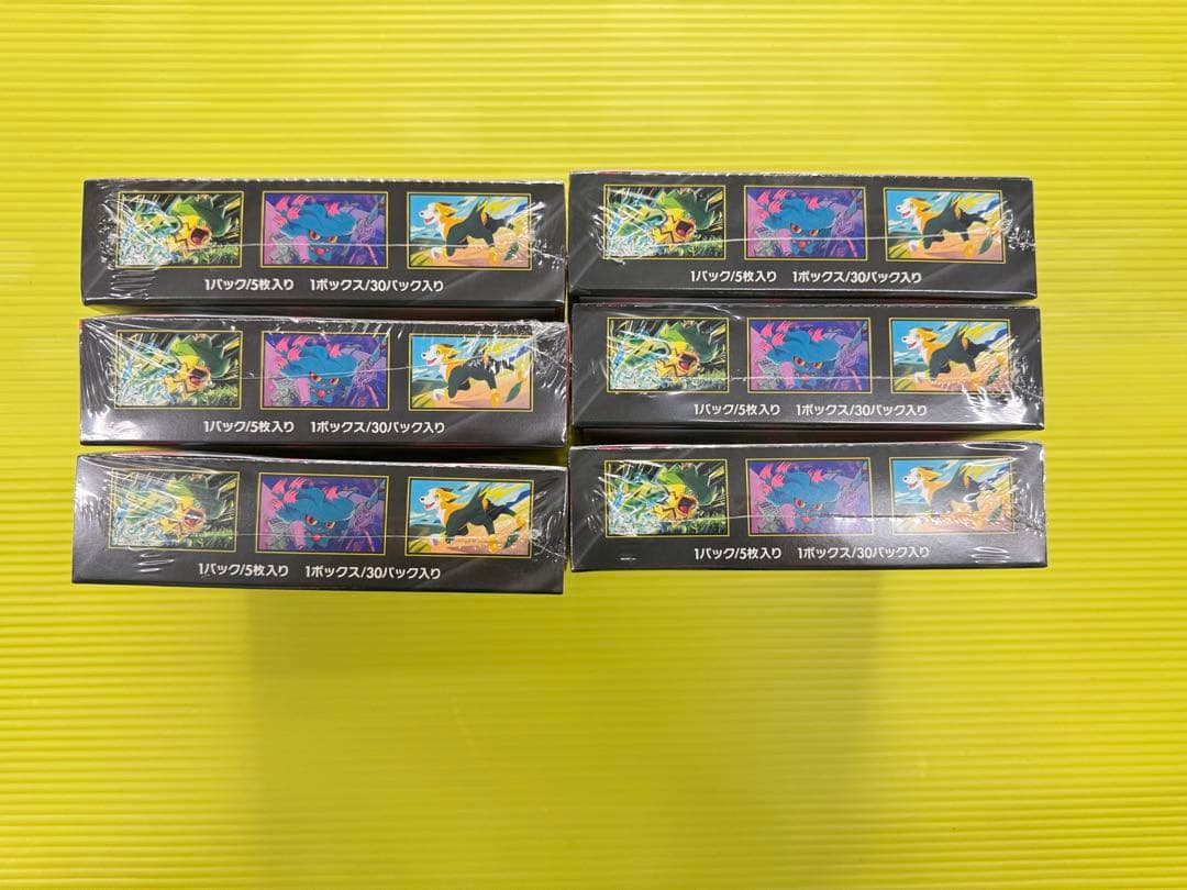 【新品・未開封】ポケモンカード　インフェルノX シュリンク付き6BOX