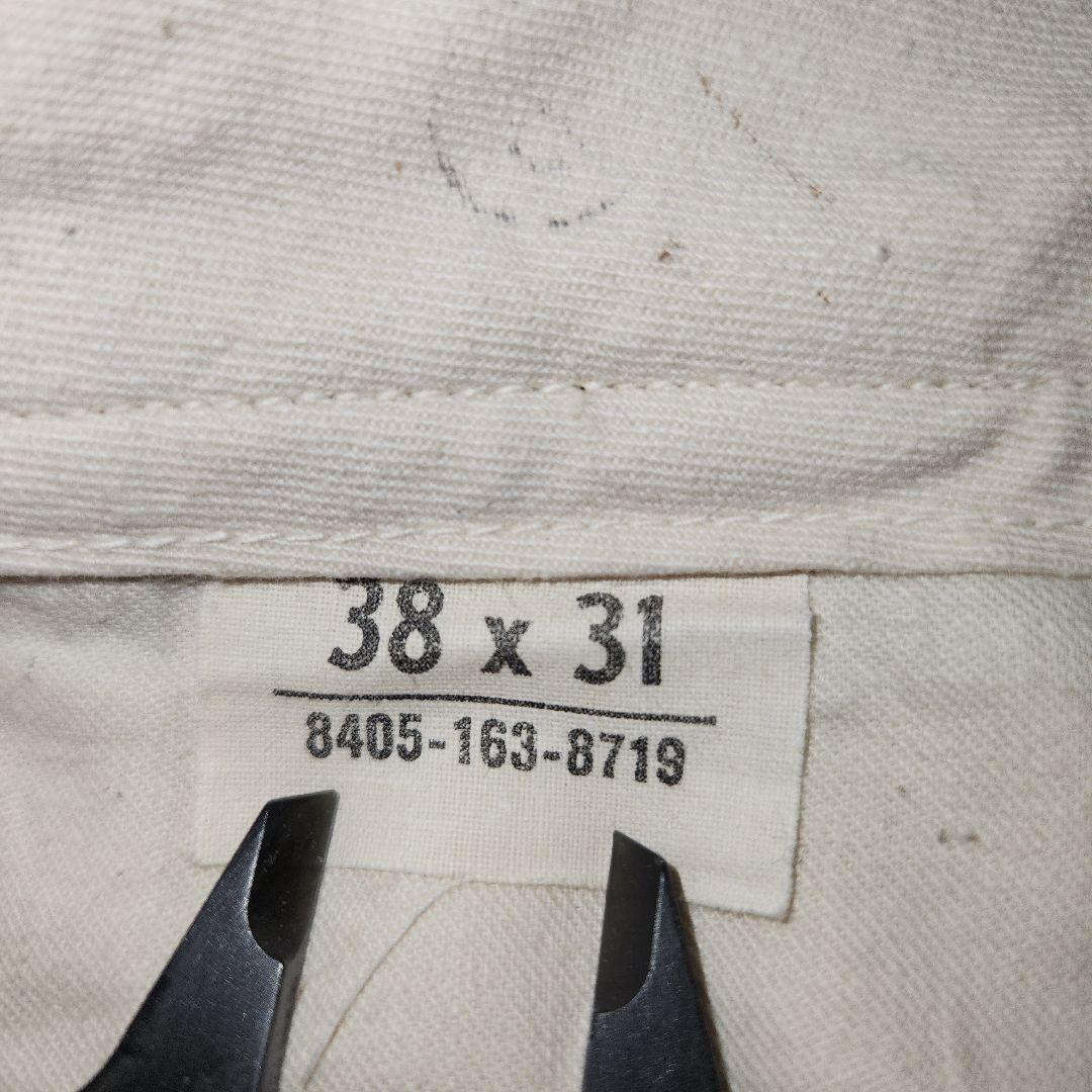 60s USミリタリー チノトラウザーズ ベージュ 38x31