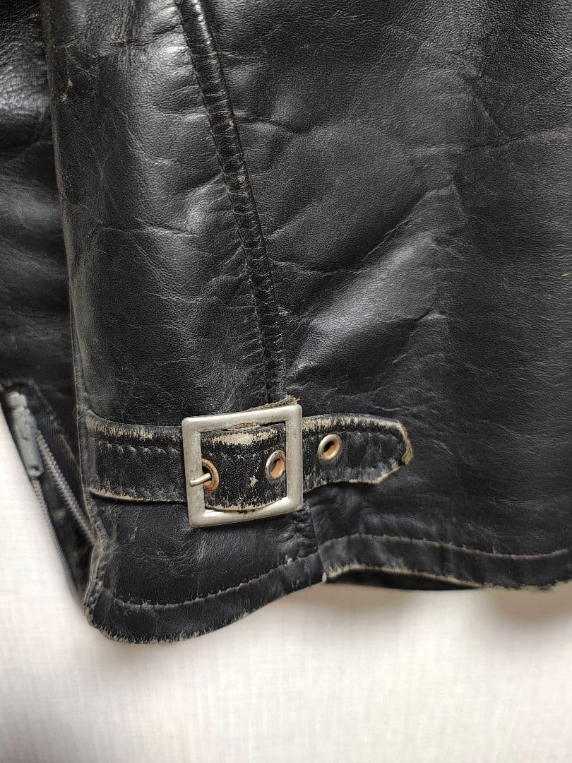 Schott シングルライダースジャケット 36サイズ