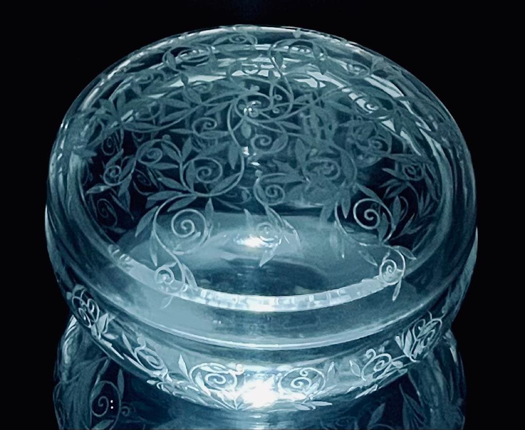 BACCARATオールドバカラ /※ゴルフジュアン 蓋物