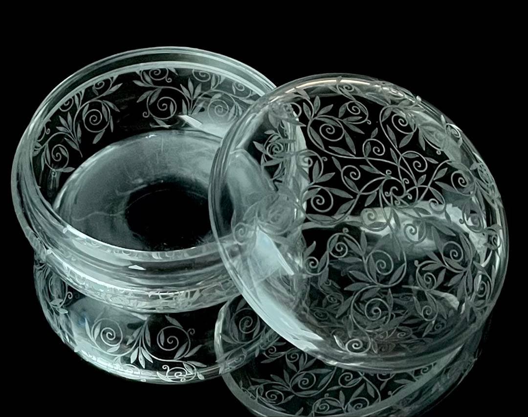 BACCARATオールドバカラ /※ゴルフジュアン 蓋物