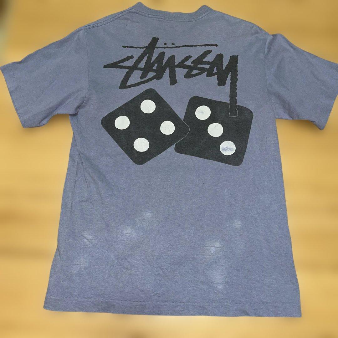 み*様 80s Old Stussy ダイス ロゴTシャツ