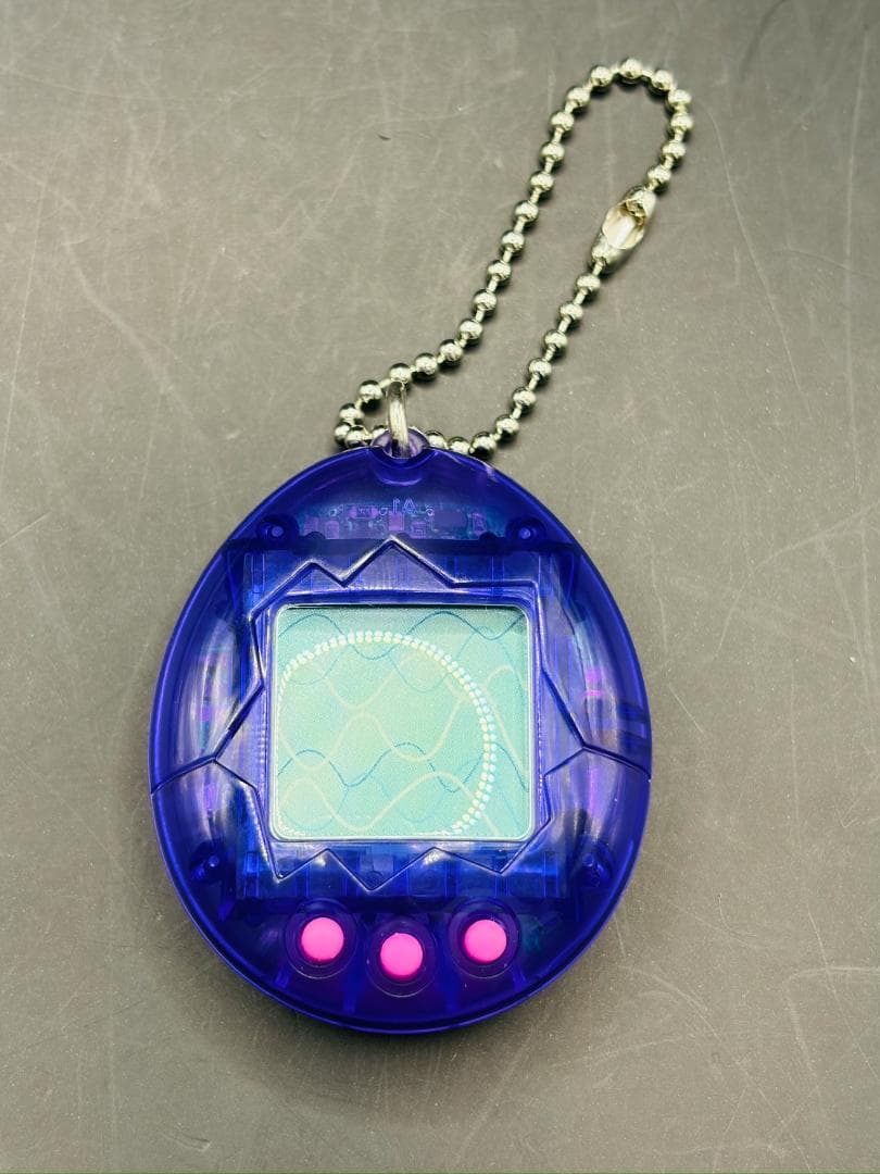 【希少品】海で発見！！たまごっち クリアパープル