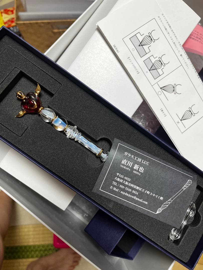 30th セーラームーン　ガラスペンセット
