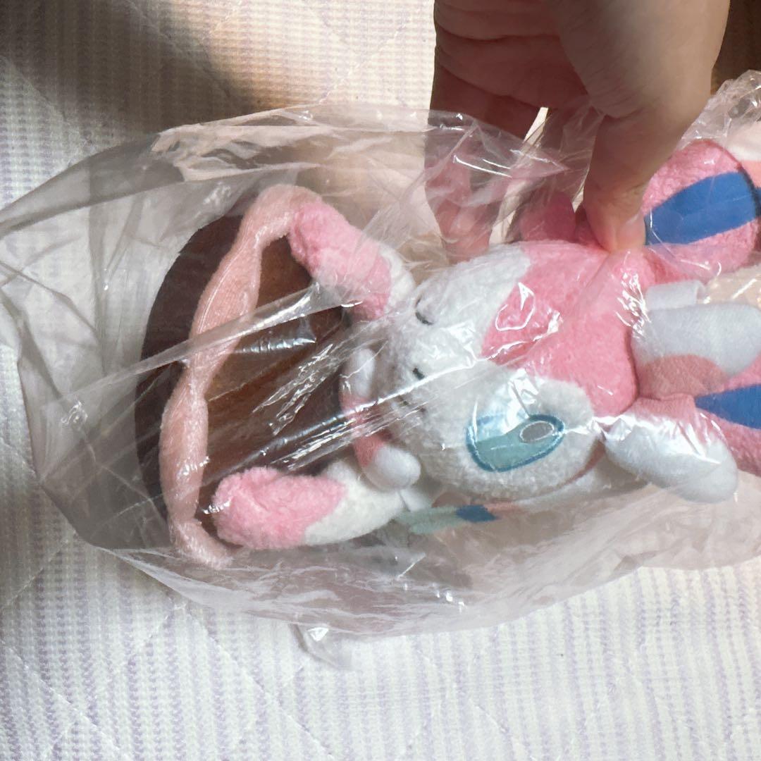 ポケモンセンター限定　PokePalre ニンフィア　ぬいぐるみ　ポケパルレ