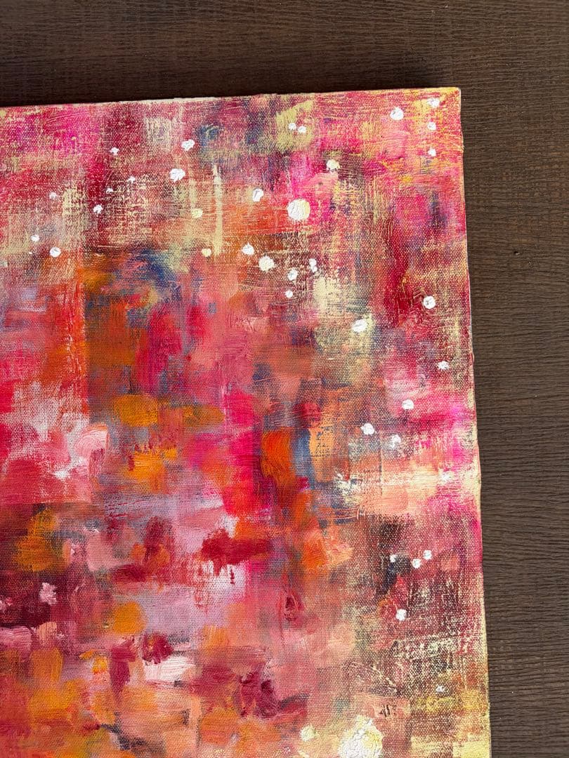 絵画　油絵　原画　抽象画　現代アート　F8