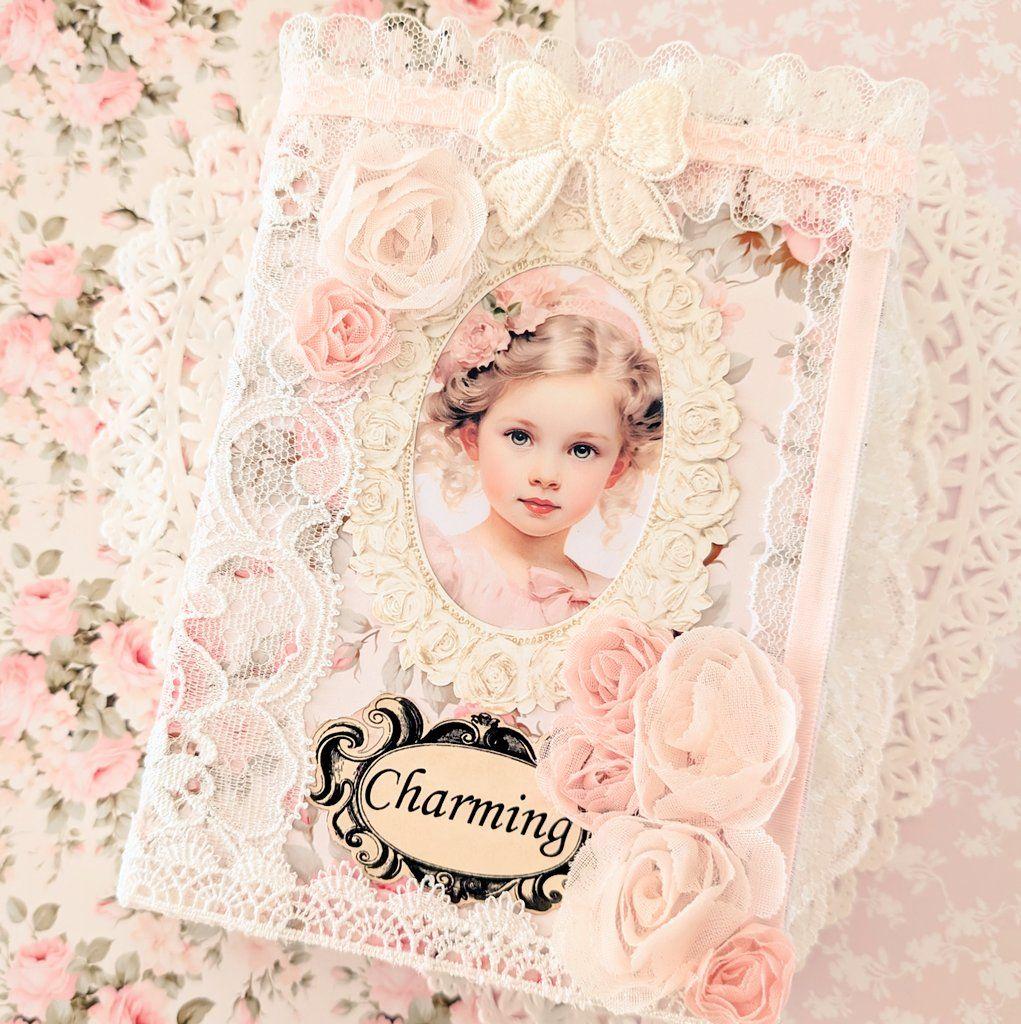 薔薇とレースのロマンチックスィートジャンクジャーナル*Charming*