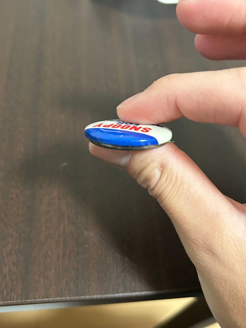 スヌーピー　缶バッジ　ヴィンテージ