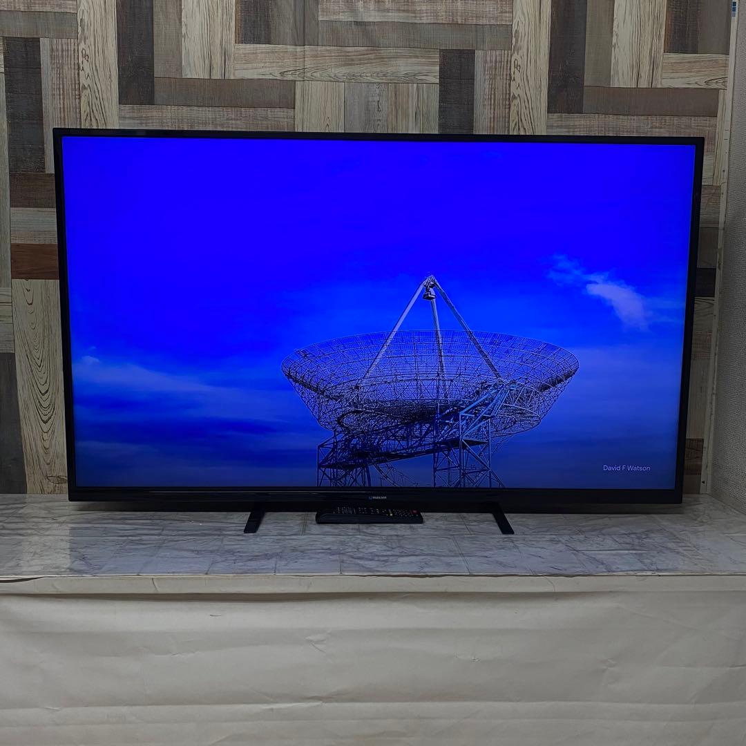 即日受渡❣️全国送料込マクスゼン55型4K液晶テレビWチューナーゲームモード搭載