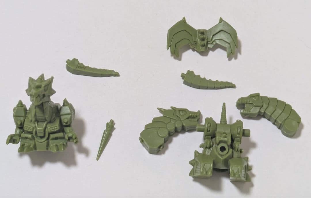 ガン消し　ガンドランダー　ガンマドラゴン　深緑