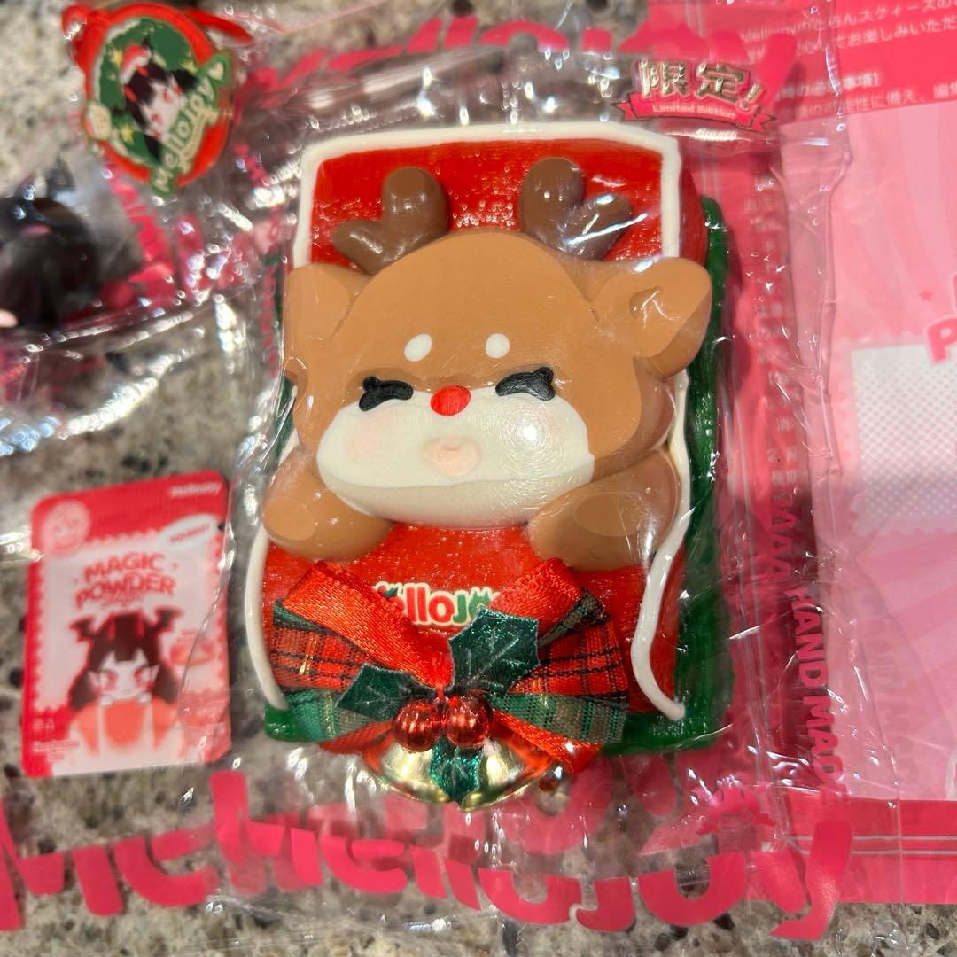 Mellojoy メロジョイ　クリスマス　シークレット　トナカイ　スクイーズ